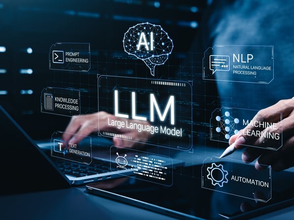 AI, LLM, and other artificial intelligence icons