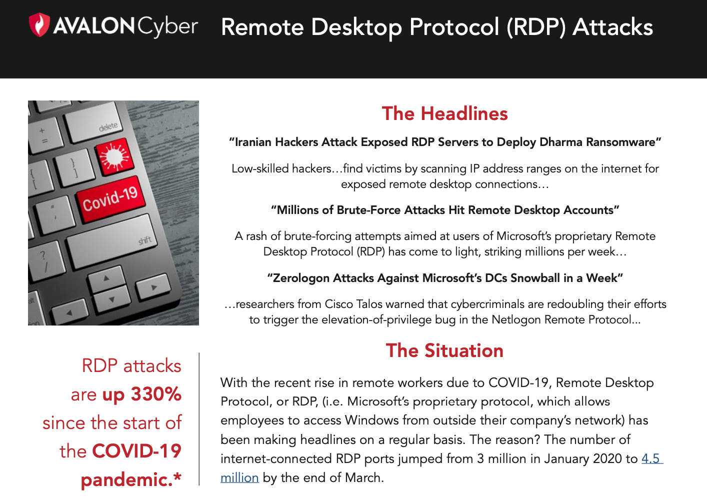 Remote Desktop Protocol (RDP) Attacks