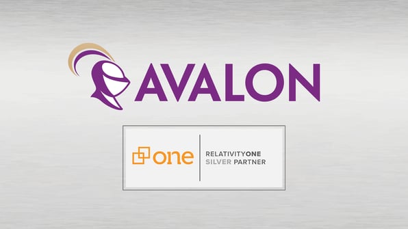 Avalon RelativityOne Silver Partner logos