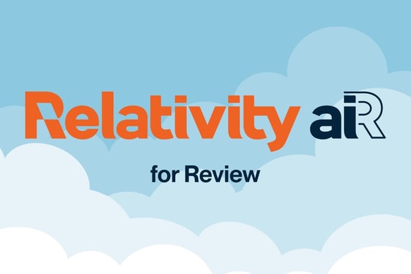 relativity aiR for Review logo