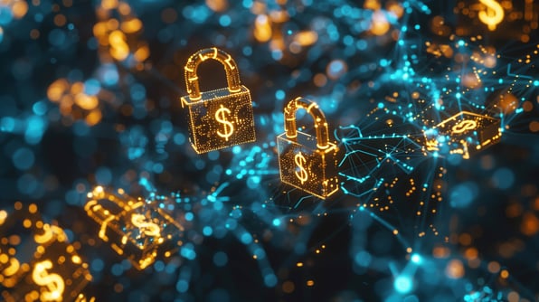 cybercrime locks and money
