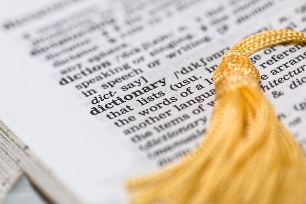 dictionary page