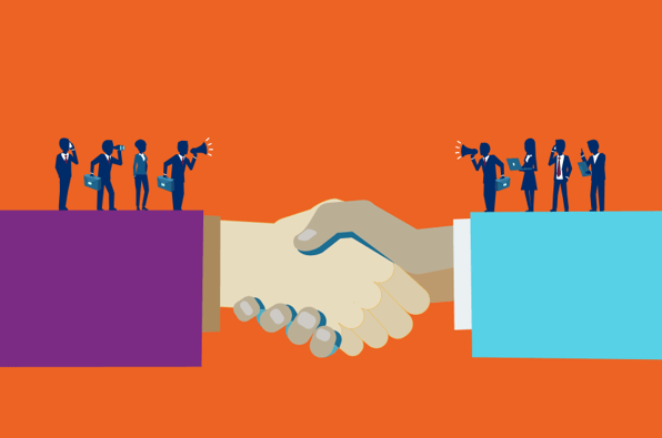 shaking hands