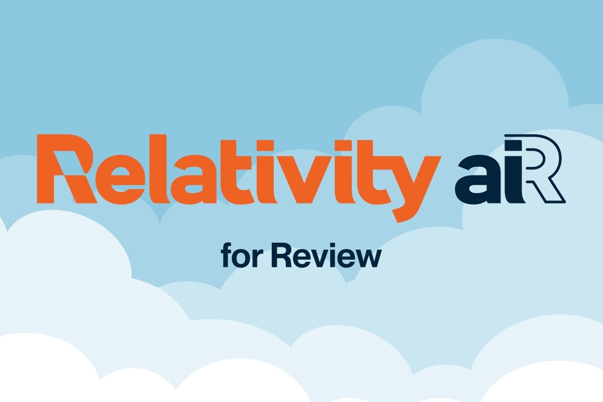 Why aiR for Review is Worth Your Time