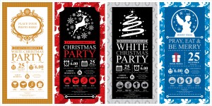 Christmas Party Invitation Card sets